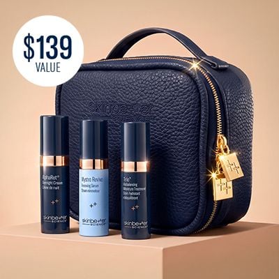 Unlock a Skin-Balancing Mini-Routine and Travel Pouch with any purchase of $350+. Ends 24/10